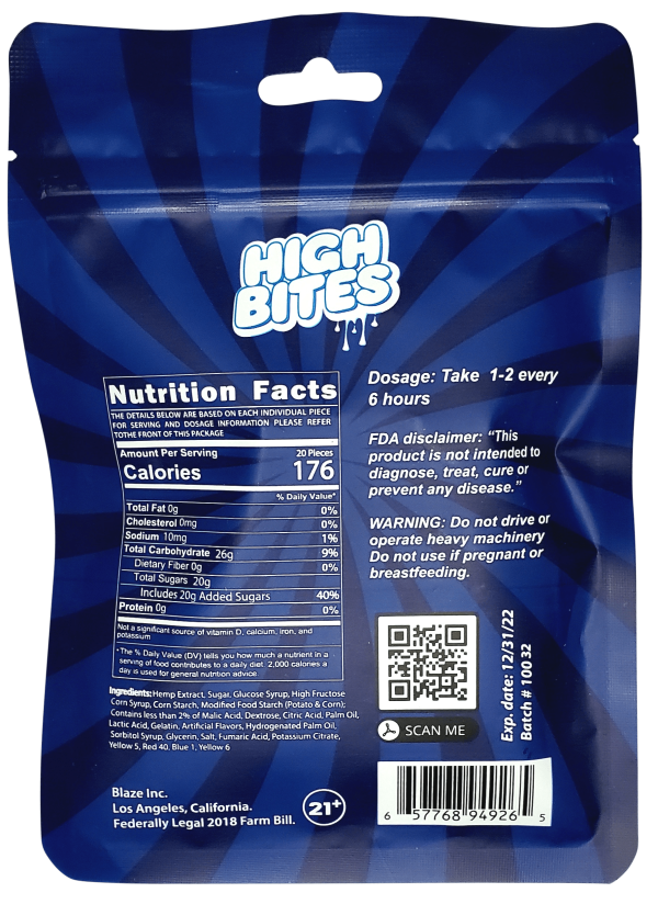 High Bites Candy - Sour Sweet Hemp Derived - Image 3