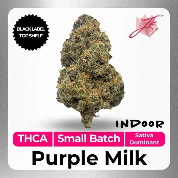 Purple Milk Strain THCA - BL TOP SHELF