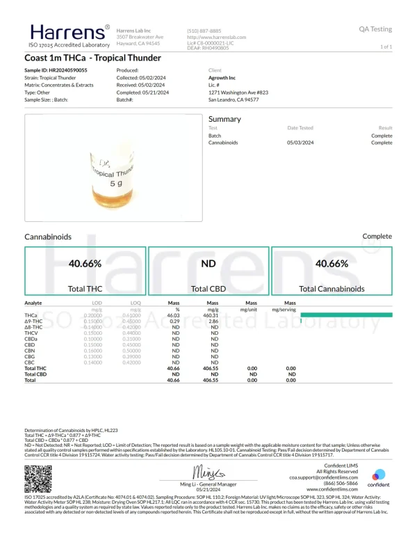 THCa Diamond Live Resin Disposable Vape - Coast - Image 3