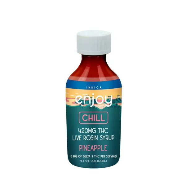 Live Rosin Delta 9 Syrup Chill - Pineapple (Indica) 420mg