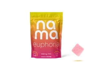 Euphoria Pink Lemonade Gummies Nama Pouch (10 Gummies)