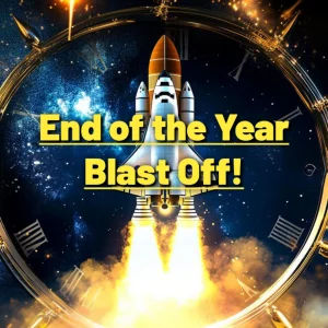 End of the year blast off