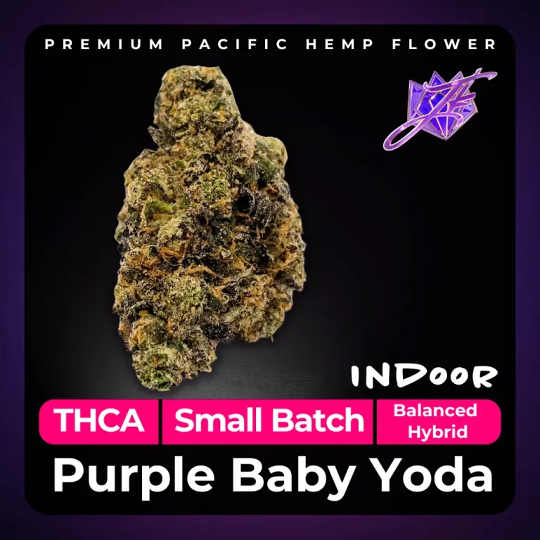 Purple Baby Yoda THCA Flower