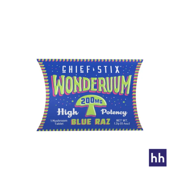 Wonderuum Mushroom Tablet Chief Stix Blue Raz