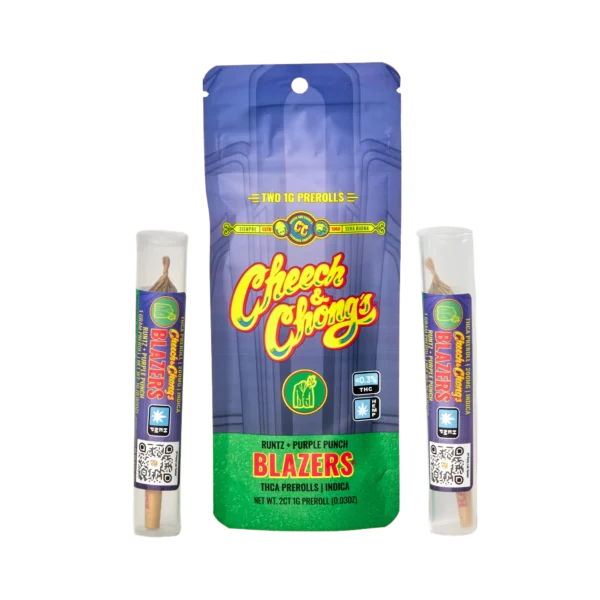 Cheech and Chongs Blazers Prerolls 2-Runtz-Purple-Punch