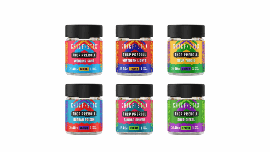 Try Chief Stix, THCP Flower by JK Distro
