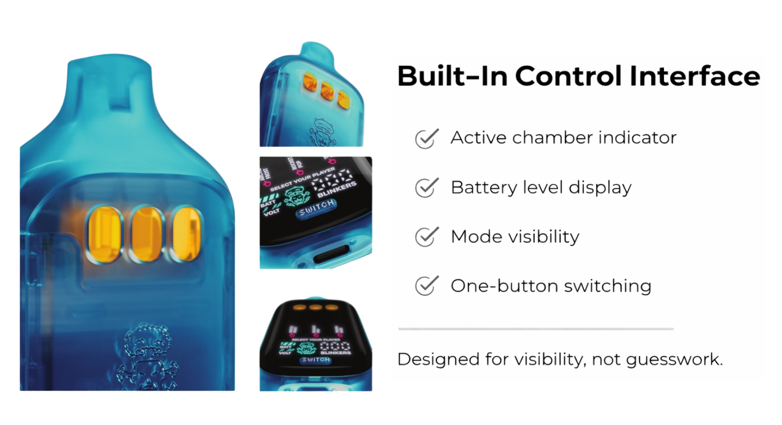 Boutiq Swtich V5 - THCA Liquid Diamonds - built in control interface
