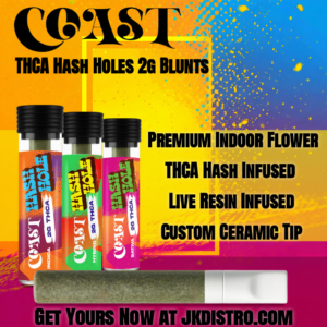 THCA Hash Holes 2g Blunt - Coast Smokes 1ct